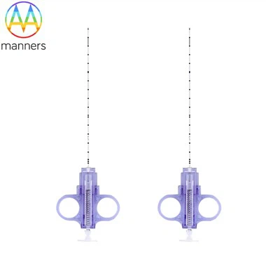 18 เกจ 6 ซม. ความยาว Beveled Tip Biopsy เข็ม