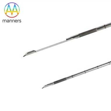 เข็ม Trocar สองส่วนที่ใช้แล้วทิ้ง