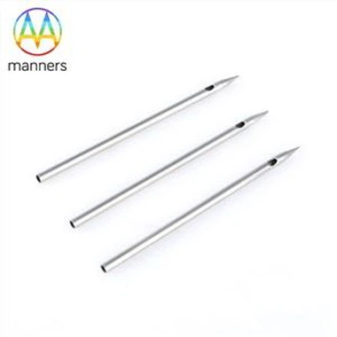 เข็มจุดดินสอพร้อมรูด้านข้าง