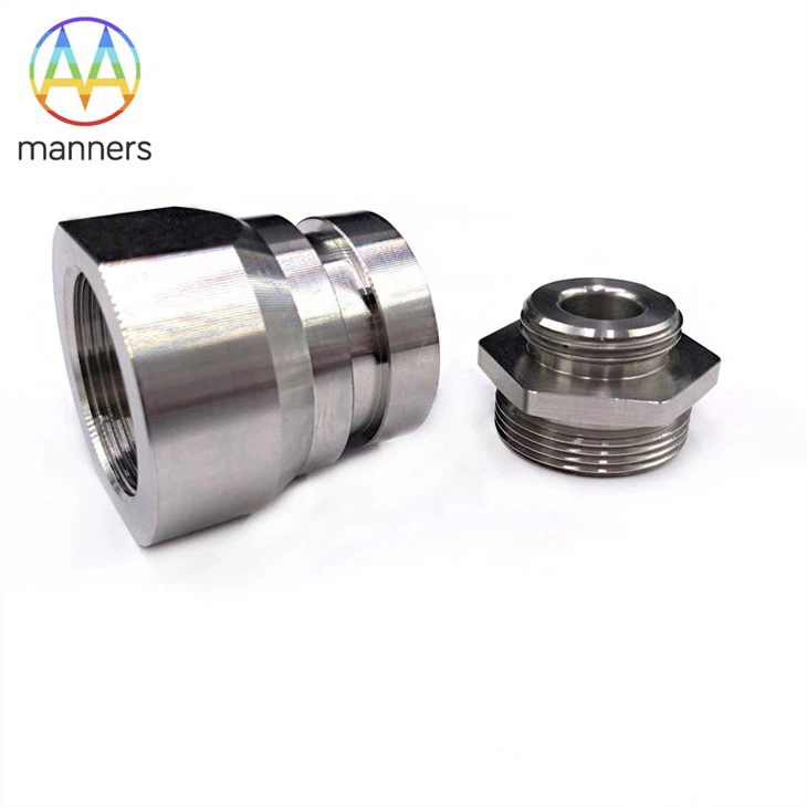CNC 3 4 5 Axis Machining ชิ้นส่วนเหล็กสแตนเลส