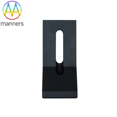 ชิ้นส่วนอลูมิเนียมกลึง CNC Anodizing สีดำ